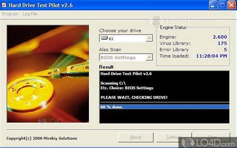 Hard Drive Test Pilot for Windows 